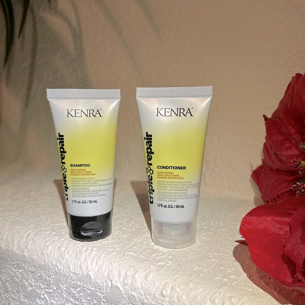Kenra Tripple Repair split end bond repair try it out travel set 1.7 fl …